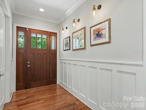 Front door leading to Foyer