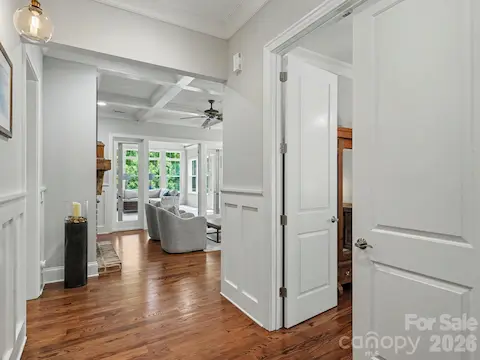 Foyer leading to Dining room and great room