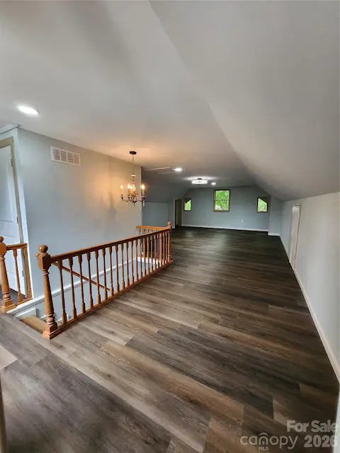 finished spacious third floor with loads of potential
