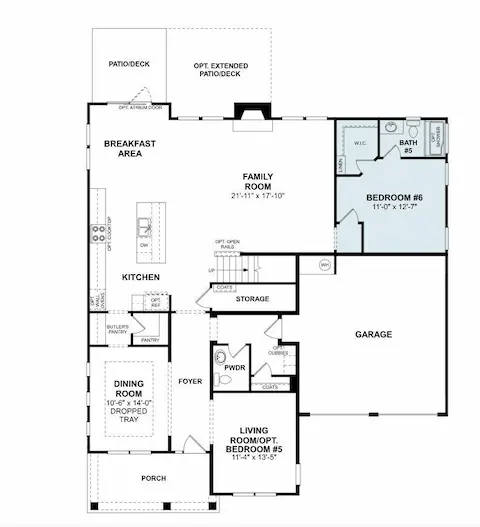 First floor