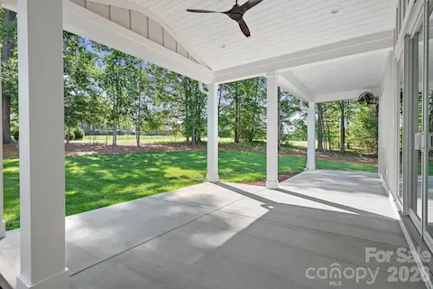Large back Patio