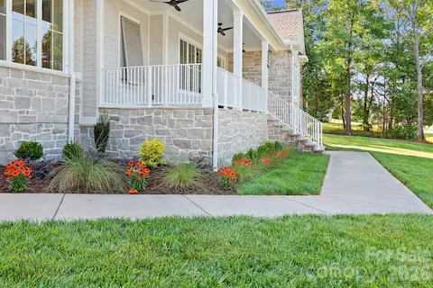 Beautiful Landscaping with in-ground irrigation