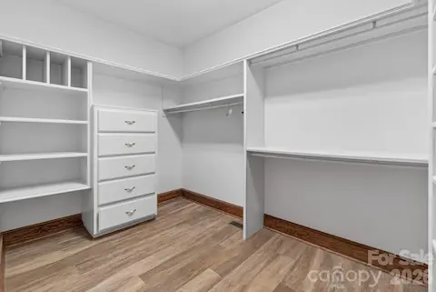 Primary walk-in closet