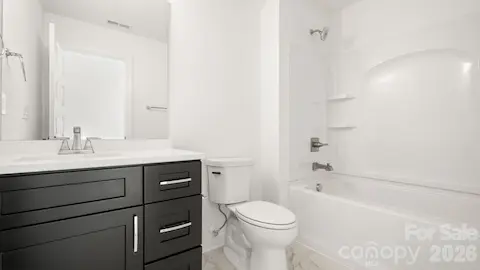 Secondary Bathroom on Second Floor