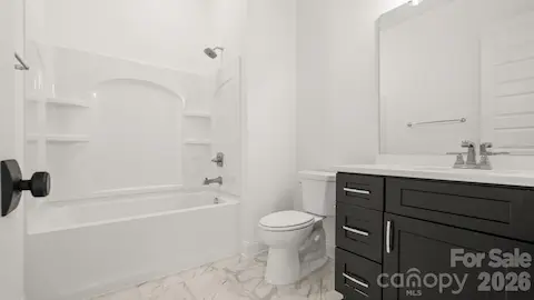 Full bathroom in basement
