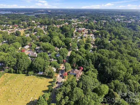 Aerial of Property & Town