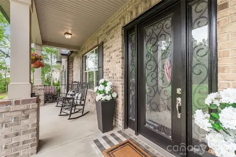 Large Covered Front Porch