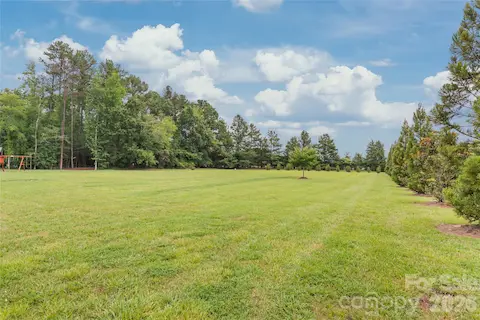 Sprawling Level Backyard