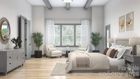 Primary Bedroom - Virtually Staged