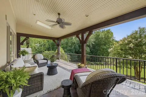 Full farm views from deck