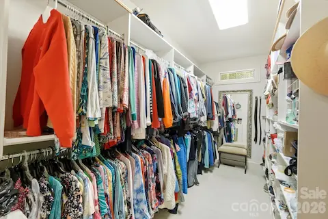Large Walk-In Master Closet