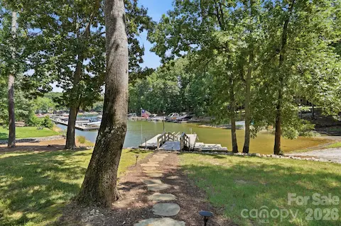 Steps to your own, private dock