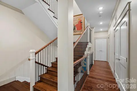 2nd Level Stairwell, Laundry Closet