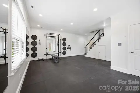 Bonus room leads to the finished second floor.
