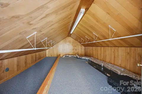 Unfinished attic (not in HLA) Great space for storage.