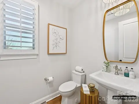Downstairs Powder Bathroom