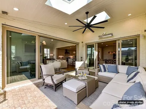 Covered Outdoor Terrace