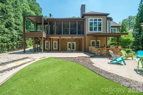 Rear of Home