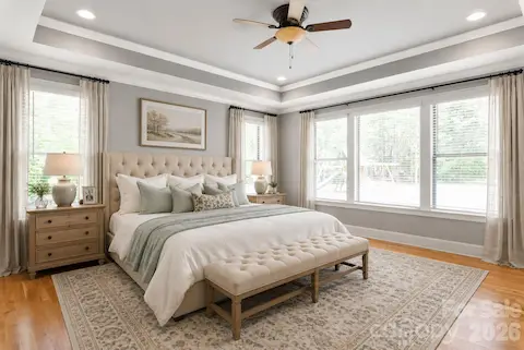Virtually Staged - Primary Suite