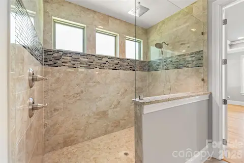 Primary Ensuite with Walk-in Shower with Dual Heads