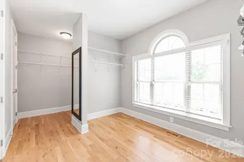 Primary Closet with Linen Closet