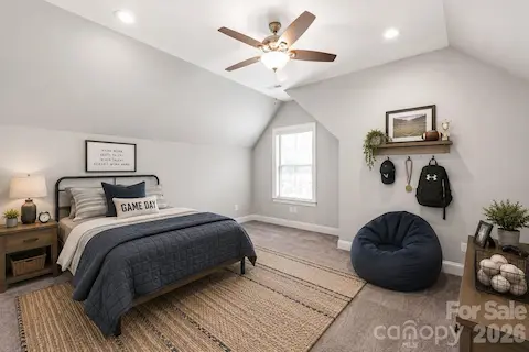 Virtually Staged - Secondary Bedroom 1