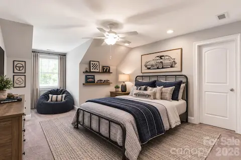 Virtually Staged - Secondary Bedroom 2