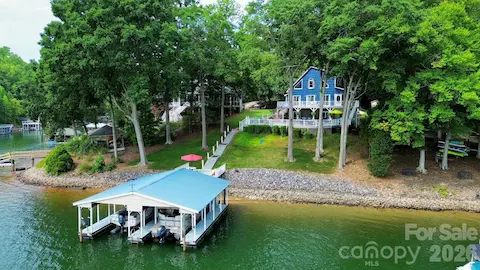 Main channel,  open water, waterfront pool.