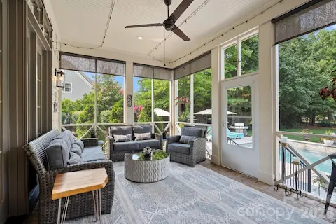 Screened Porch off the Living Room