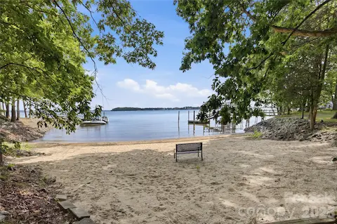 private beach