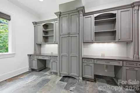 Study or Household Office in Laundry Room