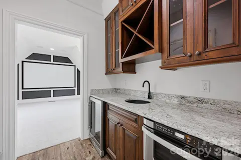 Wet Bar just outside Theater Room