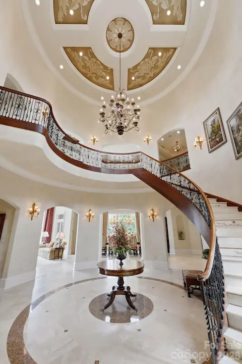 Grand Two Story Foyer