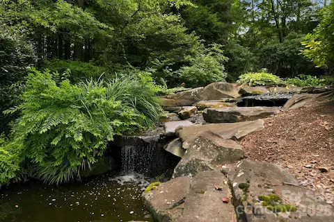 Enchanting Koi ponds throughout the grounds.