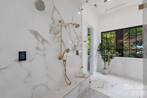 Walk in shower