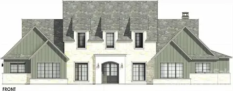 Front Elevation - The Ashford