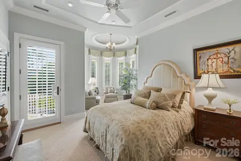 One of two guest rooms with a private ensuite at the guest house.