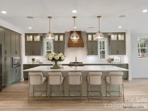 Chef's Kitchen with Island that seats 6