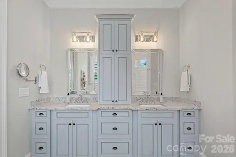 Primary bathroom vanity - main floor