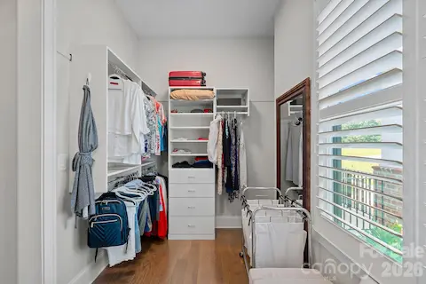 primary bedroom closet