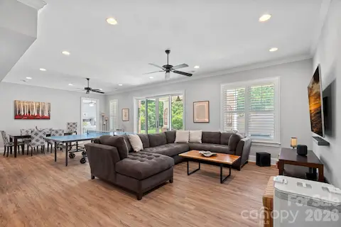 Walkout basement living area