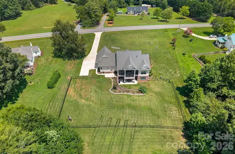 View of the back of the home