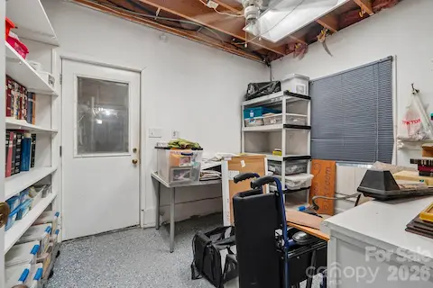 Office in Basement