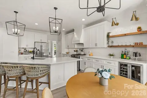 Breakfast Nook + Kitchen