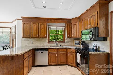Kitchen with even more character