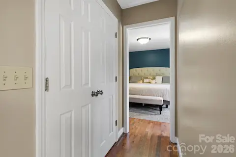 Upstairs you'll find 4 bedrooms