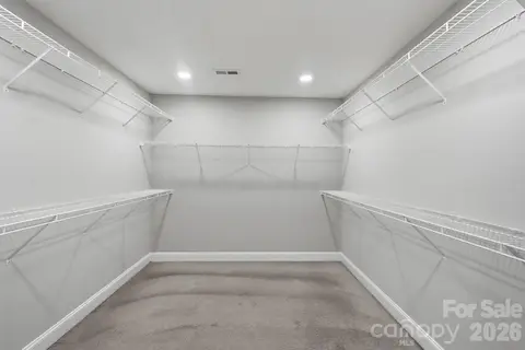 Primary closet