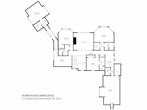Upper-Level Floor Plan