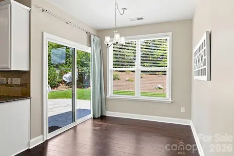 Eat in dining room