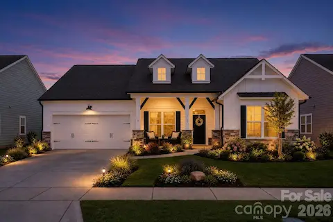 Virtually Staged Twilight Photo